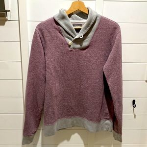 Mens medium Bonobos shawl neck sweatshirt
